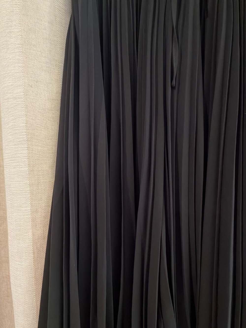 NWT Pleated Palazzo Pants Black by Wishlist Apparel Party Occasion, Size M/L - Picture 6 of 13